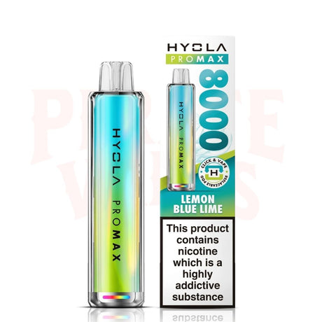 Lemon Blue Lime Hyola Pro Max 8000 Prefilled Pod Kit