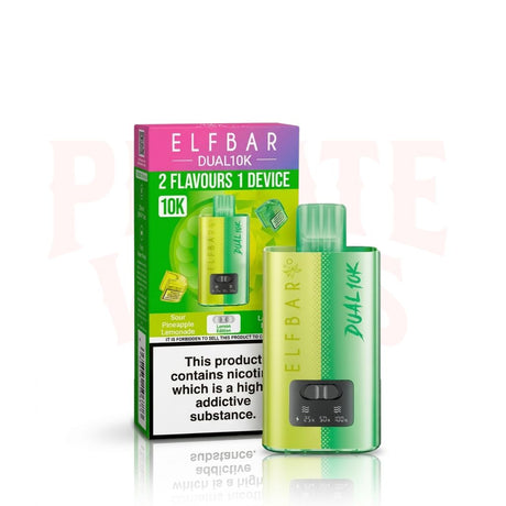 Lemon Edition Elf Bar Dual 10K Puffs Prefilled Pod Kit