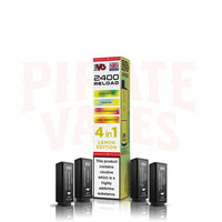 Lemon Edition IVG 2400 Reload 4-in-1 Prefilled Pods