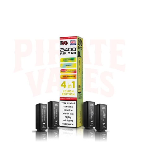 Lemon Edition IVG 2400 Reload 4-in-1 Prefilled Pods