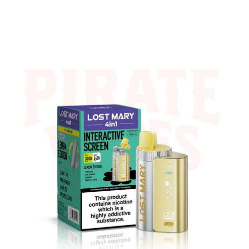 Lemon Edition Lost Mary 4 in 1 Pod Kit