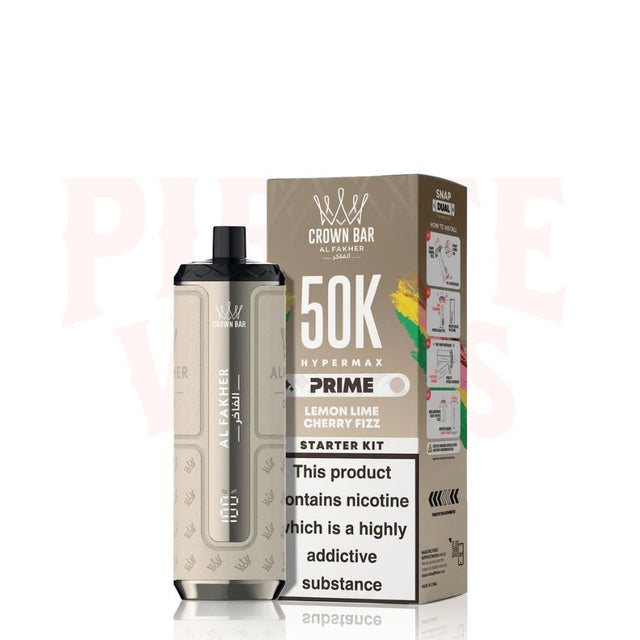 Lemon Lime Cherry Fizz Al Fakher Hypermax Prime 50K