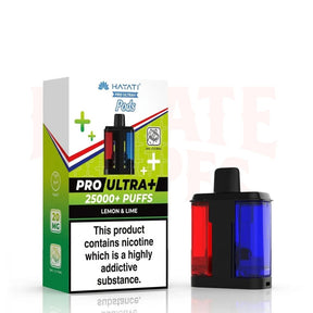 Lemon Lime Hayati Pro Ultra Plus 25000 Prefilled Pods