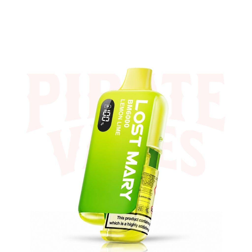 Lemon Lime Lost Mary BM6000 Prefilled Pod Kit