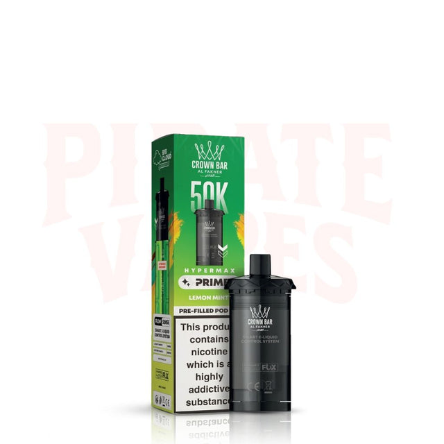 Lemon Mint Al Fakher 50K Hypermax Prime Refill Pods
