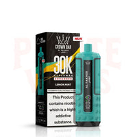 Lemon Mint Al Fakher Crown Bar 30K Puff Hypermax Vape Kit