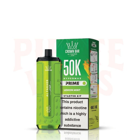 Lemon Mint Al Fakher Hypermax Prime 50K Prefilled Pod Kit