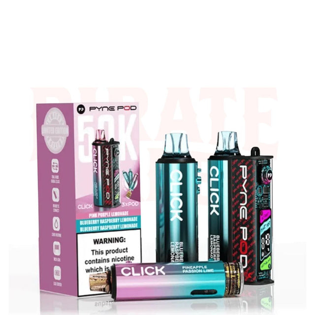 Lemonade Edition Pyne Pod Click 50K Vape Kit