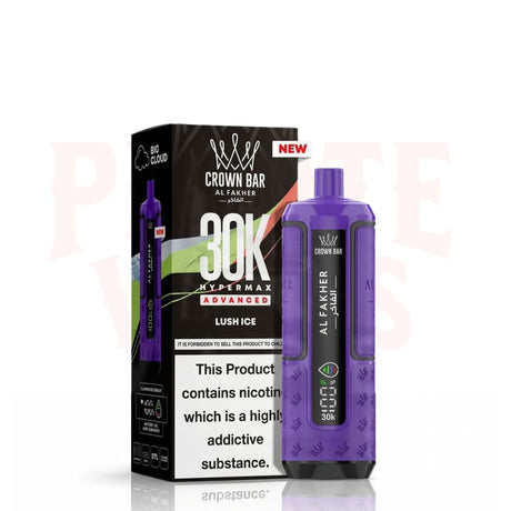 Lush Ice Al Fakher Crown Bar 30K Puff Hypermax Vape Kit