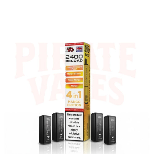 Mango Edition IVG 2400 Reload 4-in-1 Prefilled Pods