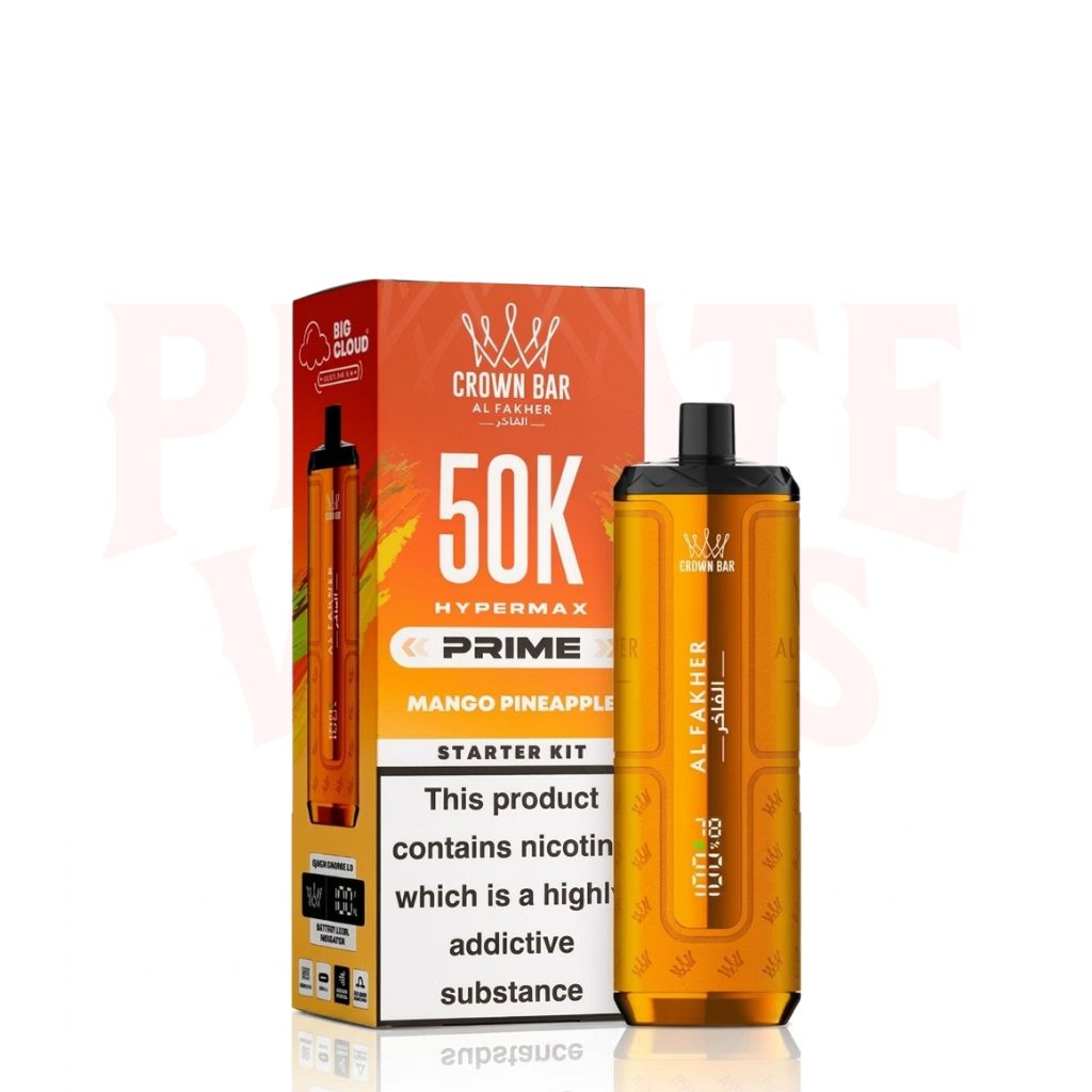 Mango Pineapple Al Fakher Hypermax Prime 50K Pod Kit