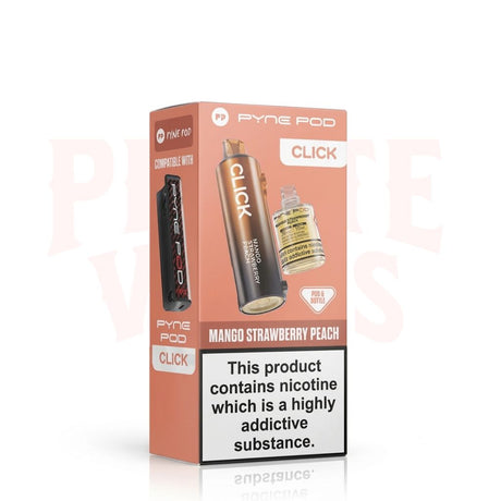 Mango Strawberry Peach Pyne Pod Click 10K Refill Pods