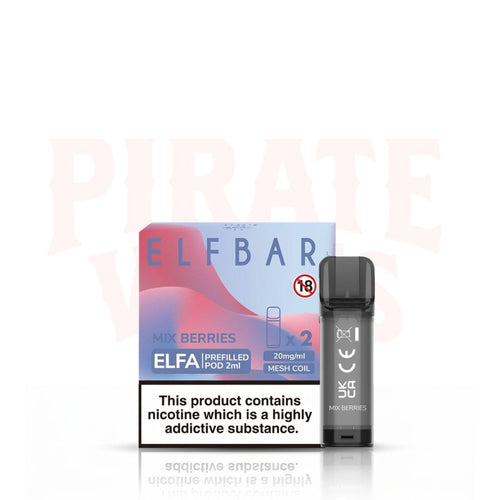 Mixed Berries Elf Bar Elfa Pre-filled Pods