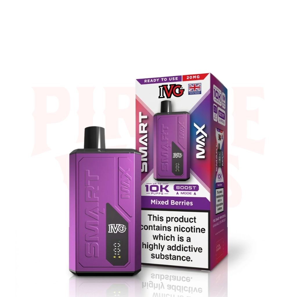 Mixed Berries IVG Smart Max 10K Vape Kit