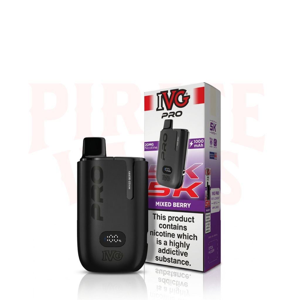 Mixed Berry IVG PRO 5K Prefilled Pod Kit 