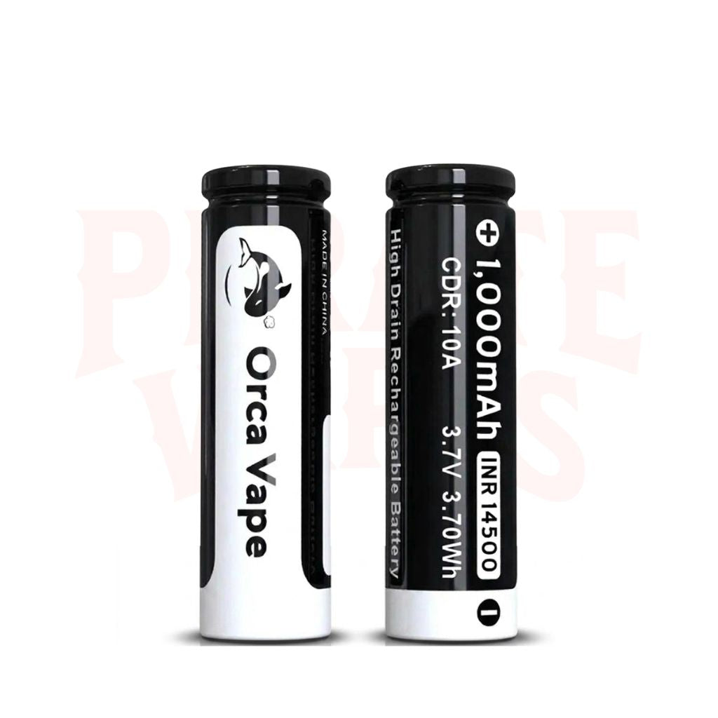 Orca Vape 14500 1000mAh Battery 