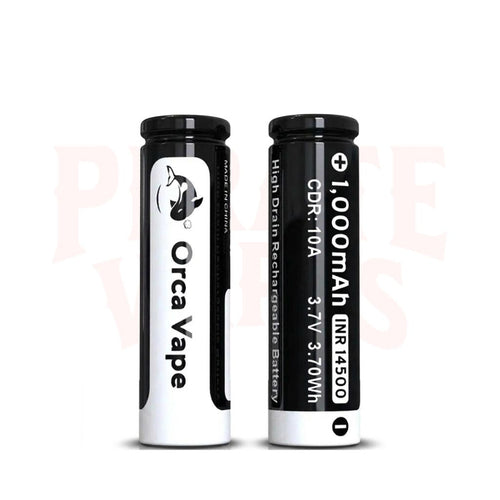 Orca Vape 14500 1000mAh Battery 