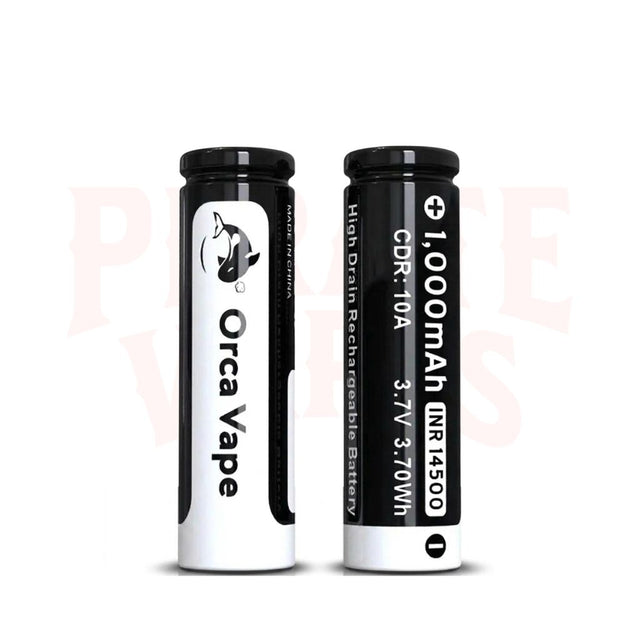 Orca Vape 14500 1000mAh Battery 