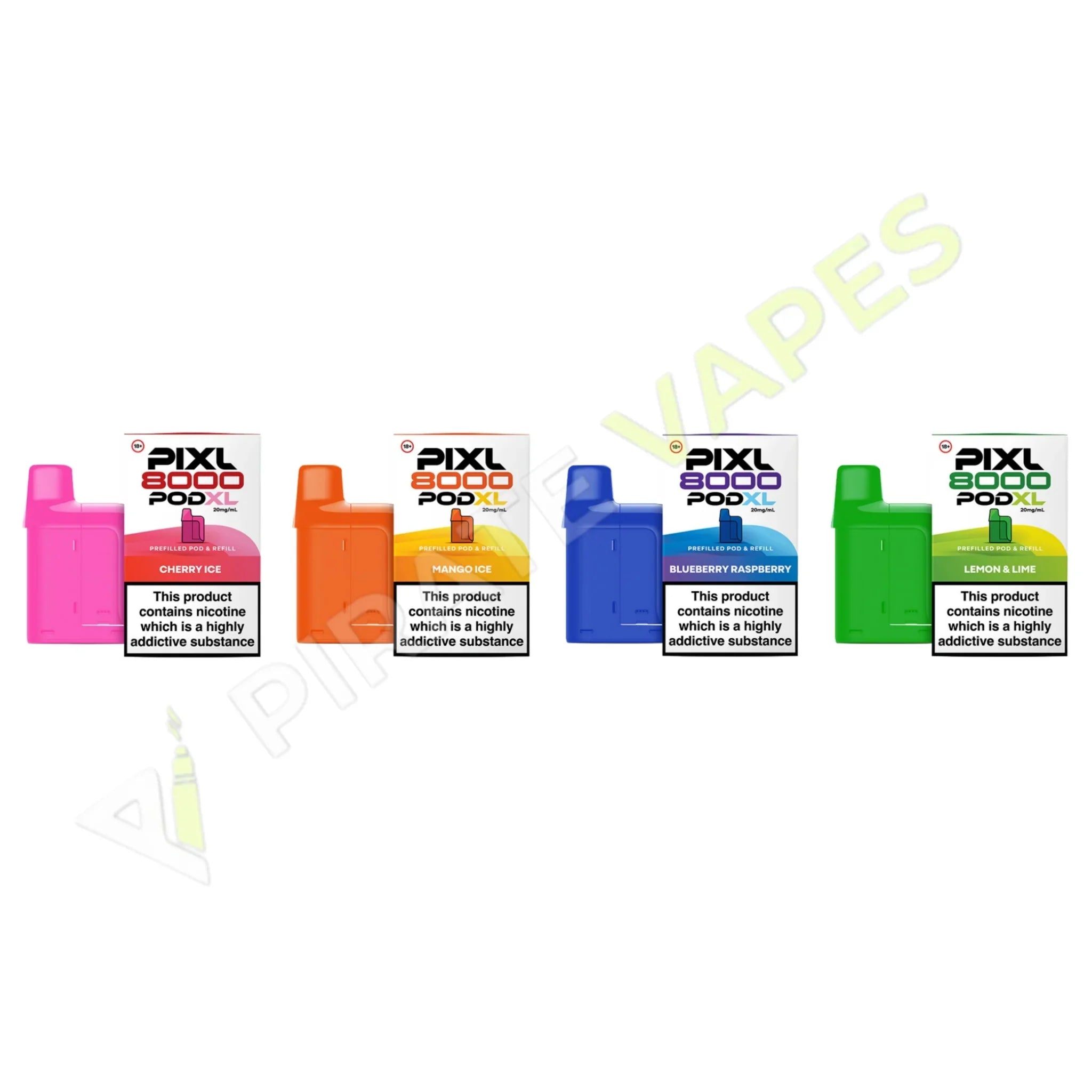 PIXL 8000 Prefilled Replacement Pods
