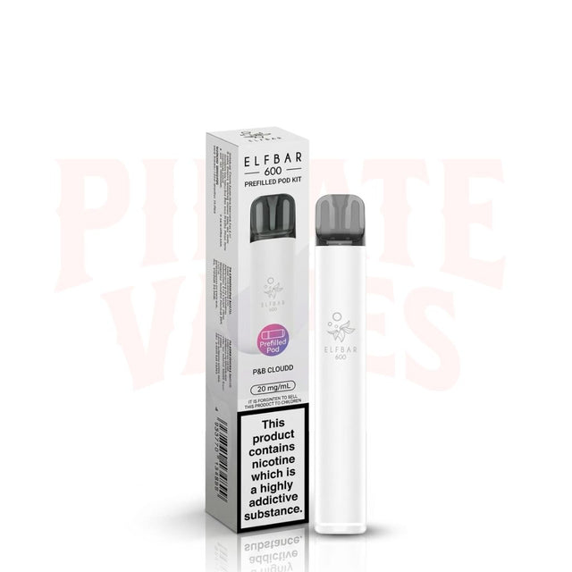 P&B Cloudd Elf Bar 600 Puffs 20mg Reusable Vape Kit