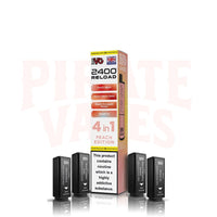 Peach Edition IVG 2400 Reload 4-in-1 Prefilled Pods