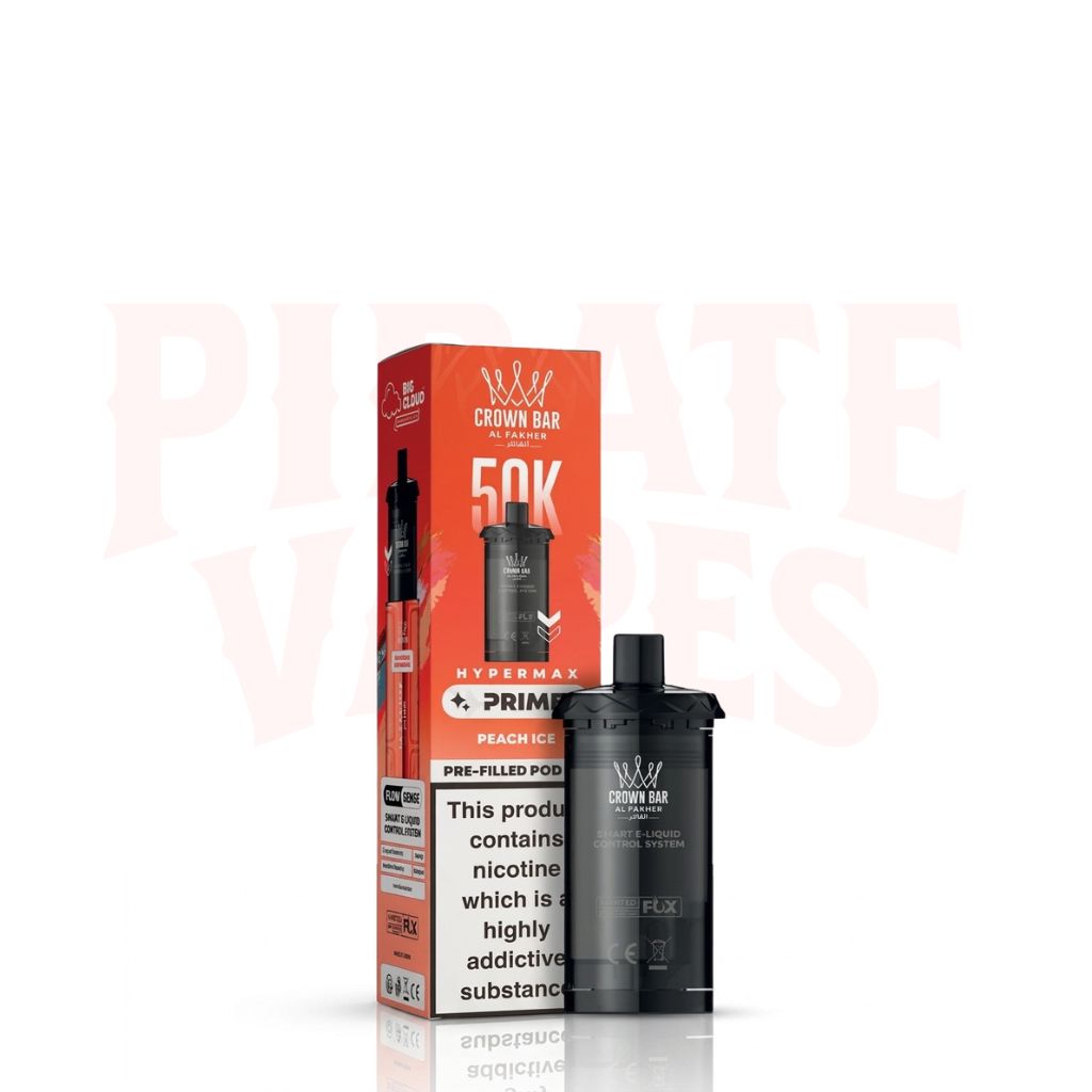 Peach Ice Al Fakher 50K Hypermax Prime Refill Pods