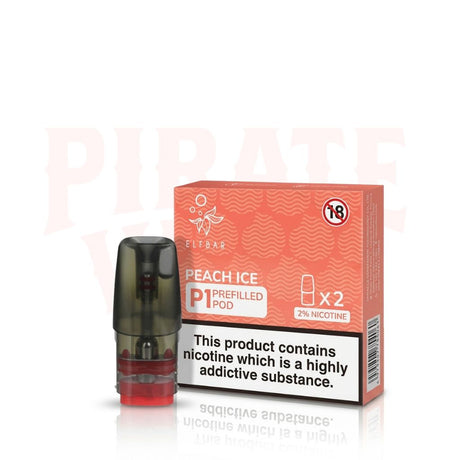 Peach Ice Elf Bar Mate P1 Prefilled Pods