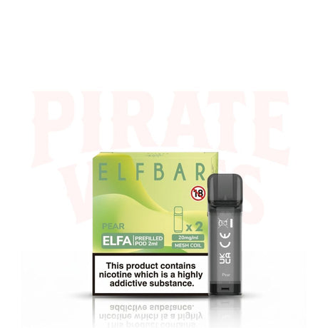 Pear Elf Bar Elfa Pre-filled Pods