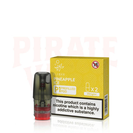 Pineapple Ice Elf Bar Mate P1 Prefilled Pods