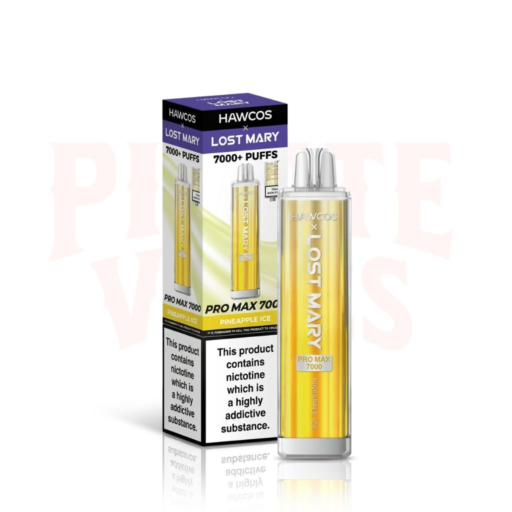 Pineapple Ice HAWCOS X Lost Mary Pro Max 7K Vape Kit