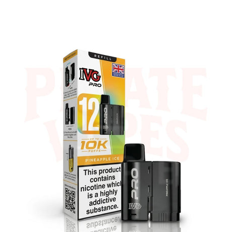 Pineapple Ice IVG Pro 12 Prefilled Replacement Pods