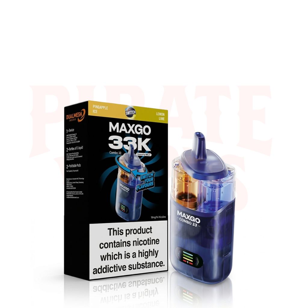 Pineapple Ice / Lemon Lime RELX MaxGo Combo 33K Puff Vape