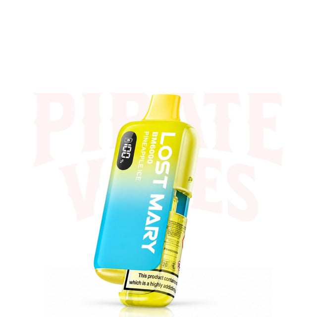Pineapple Ice Lost Mary BM6000 Prefilled Pod Kit
