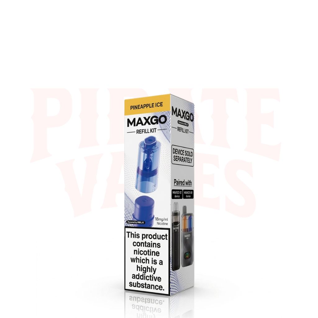 Pineapple Ice RELX MaxGo 33K Replacement Pods