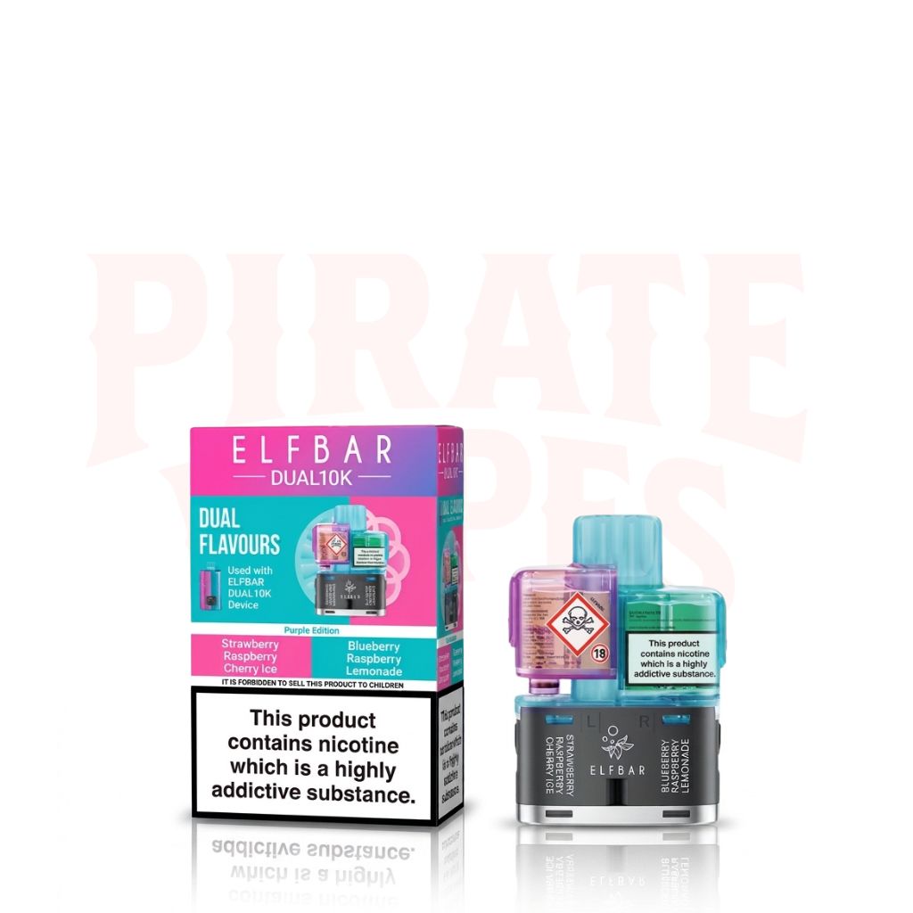 Purple Edition Elf Bar Dual 10K Refill Pods