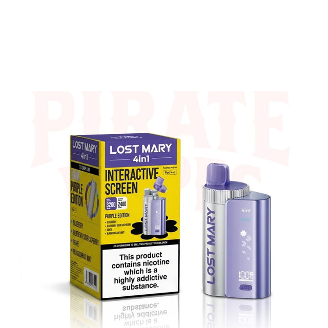 Purple Edition Lost Mary 4 in 1 Pod Kit