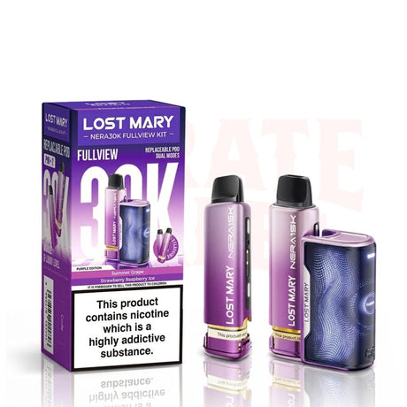 Purple Edition Lost Mary Nera 30K Puffs Fullview Pod Kit