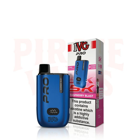 Raspberry Blast IVG PRO 5K Vape Kit