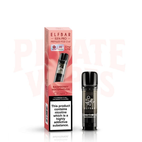 Raspberry Watermelon Elf Bar Elfa Pro Prefilled Pods