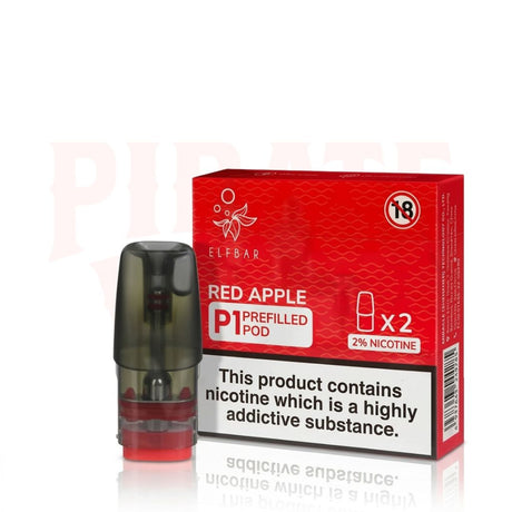 Red Apple Elf Bar Mate P1 Prefilled Pods