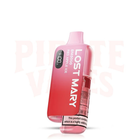 Red Apple Ice Lost Mary BM6000 Prefilled Pod Kit 