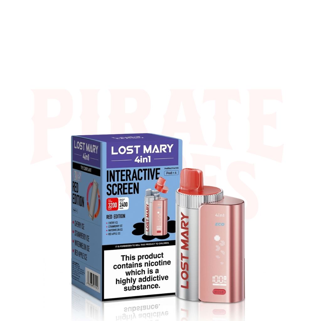 Red Edition Lost Mary 4 in 1 Pod Kit
