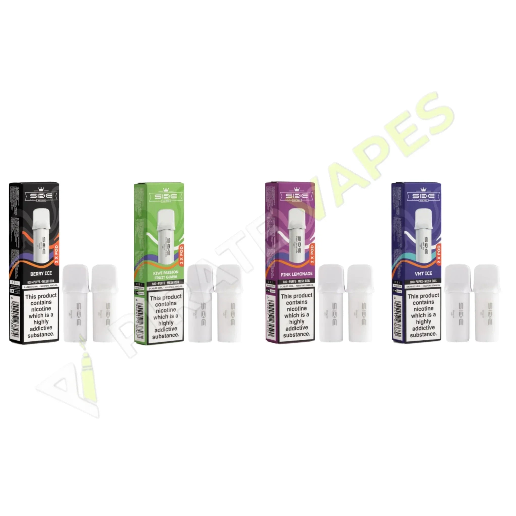 SKE Crystal Pro Prefilled Replacement Pods
