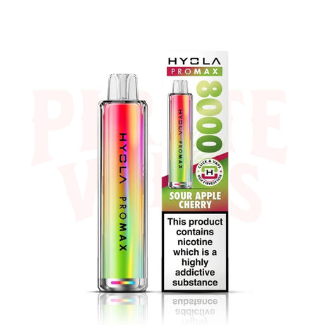Sour Apple Cherry Hyola Pro Max 8000 Prefilled Pod Kit