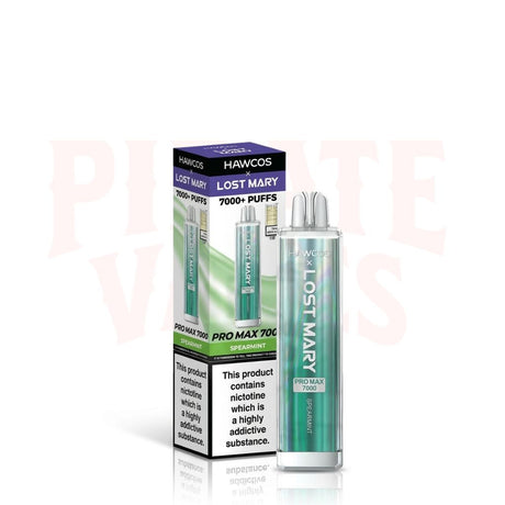 Spearmint HAWCOS X Lost Mary Pro Max 7K Puff Vape Kit