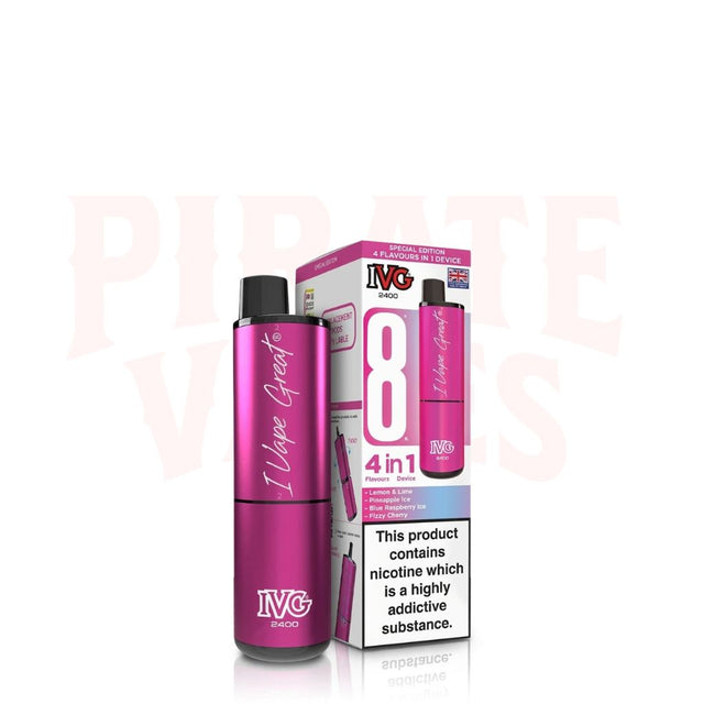Special Edition IVG 2400 Puffs Rechargeable Vape Kit