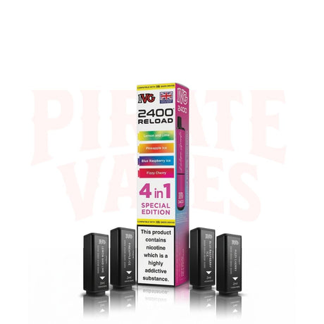 Special Edition IVG 2400 Reload 4-in-1 Prefilled Pods