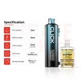 Specifications Of Pyne Pod Click 50K Pods