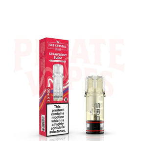 Strawberry Burst SKE Crystal Plus Pre-Filled Pods 