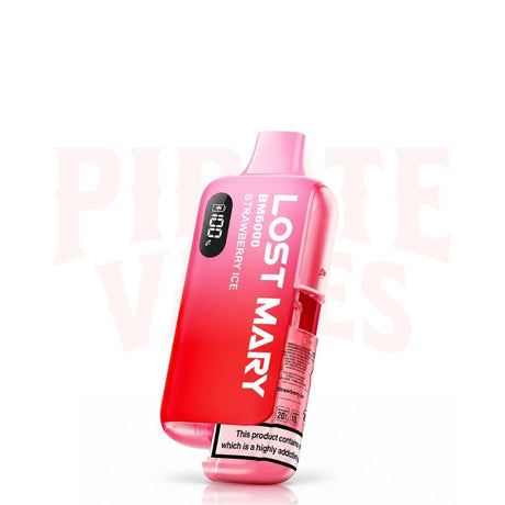 Strawberry Ice Lost Mary BM6000 Prefilled Pod Kit